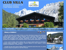 Tablet Screenshot of club-villa.eu